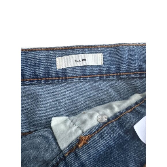 JESSICA SIMPSON Denim Distressed Hug Me Shorts 22 W NEW - Picture 7 of 7